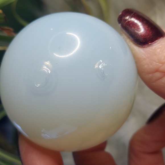 Angelic Opalite crystal Healing sphere Spiritual Properties - Picture 3 of 3